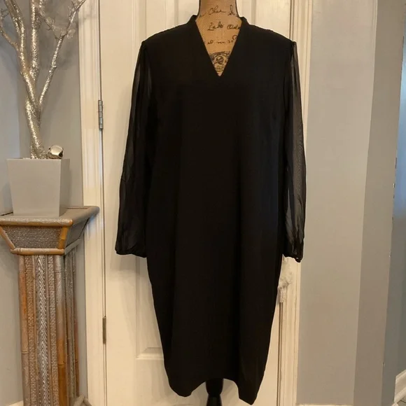 Studio 1886 Sheer Back Dress - Picture 2 of 10